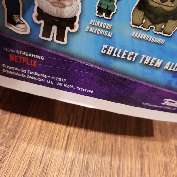 Dreamworks Troll hunters Jim with Amulet Funko Pop - Picture 10 of 11